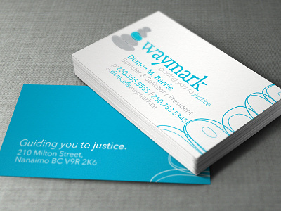 Waymark Business Card business card design print