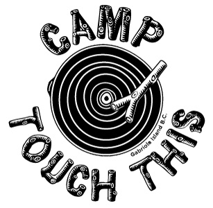 T-shirt design - Camp Touch