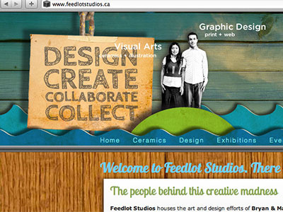 Feedlot Studios The Website design website