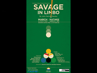 Savage in Limbo poster theatre