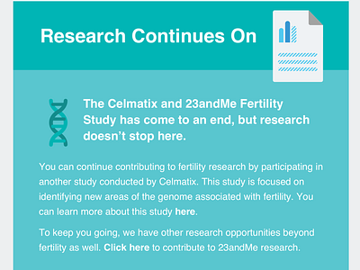 23andMe Email Design