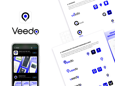 Veedo taxi app branding