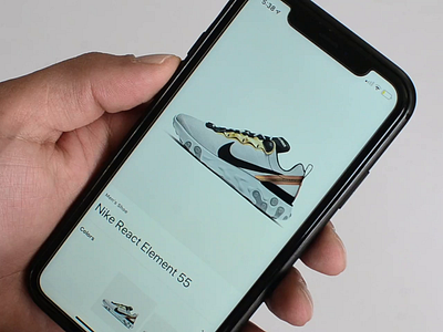 Shoes Store Animation animation app design flat store ui ux