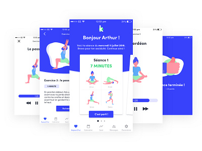 Kinéo - Exercise part UX UI