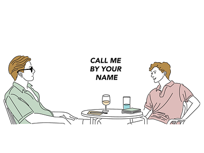 Call me by your name illustration