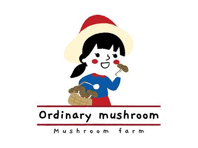 Logo mushroom farm