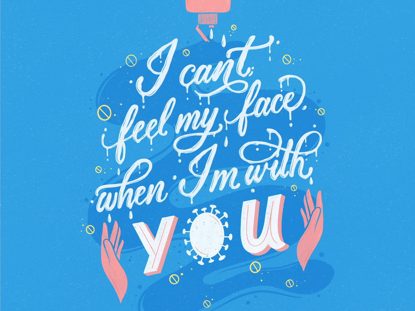 i-can-t-feel-my-face-when-i-m-with-you-by-belinda-kou-on-dribbble