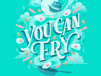 Hungrily Ever After: Peter Pan book cover art brunch captain hook disney fairytale food food illustration hand lettering lettering letters peter pan pirate pirates procreate teal type typography