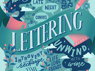 Favorite Things hand lettering lettering typography