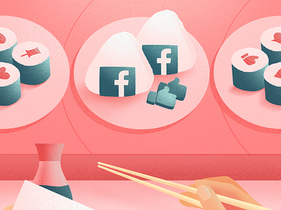 Choose what you consume: Facebook onigiri