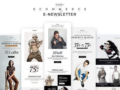 E Newsletter Designs Themes Templates And Downloadable Graphic Elements On Dribbble