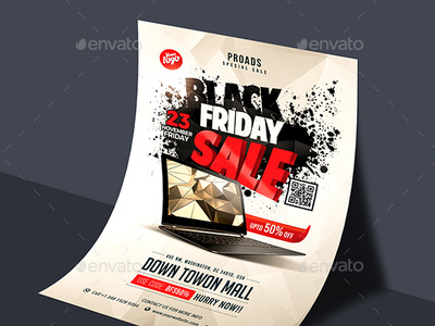 Black Friday Sale Flyer Template