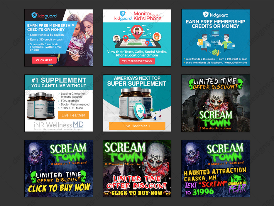 Google AdWord Banner by arc44 on Dribbble