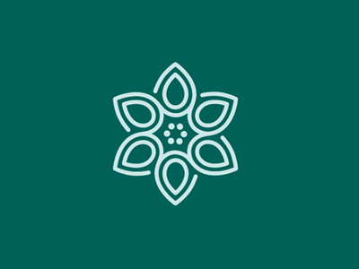 Dribbble Plastic Surgery Logo balance beauty bloom branding green logo symmetry wellness