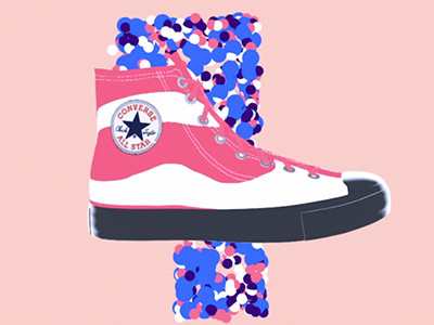 Converse 3d adobe aftereffects art c4d converse design graphics illustration liquid motion photoshop