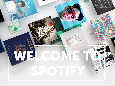 Welcome to Spotify 3d art c4d design maxon motion music spotify vray