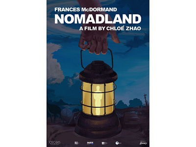 nomadland 无依之地 alternative poster by stoney