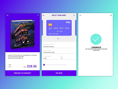 Daily UI 002 - Credit Card Payment checkout daily daily ui payment ui