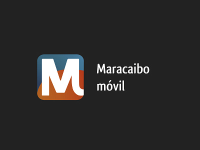 Maracaibo Movil app design icon icon app logo