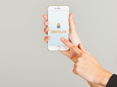 Venture app app concept design game game app logo turism ux ux ui design