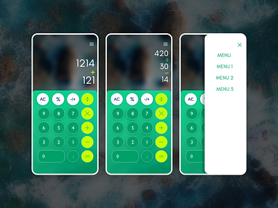 Calculator App #DailyUI #DailyUI004