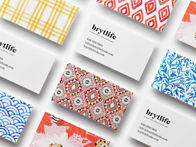 Brytlife Business Card Design