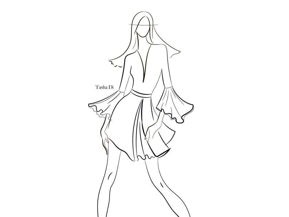 Fashion Illustration Drawing Design Chanel Women  Coco Chanel Fashion  Sketch PNG Image  Transparent PNG Free Download on SeekPNG