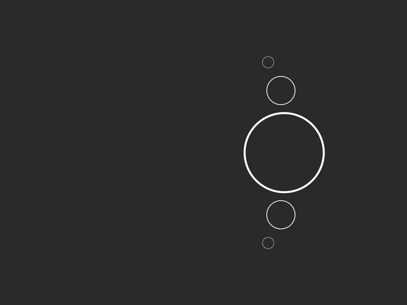 Space Bubbles animation curves easing motion ui ux