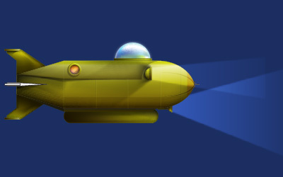 Submarine illustrator submarine