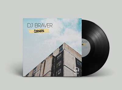 Corners ―EP Cover cd cover dj graphic design label lp music photo editing vinyl