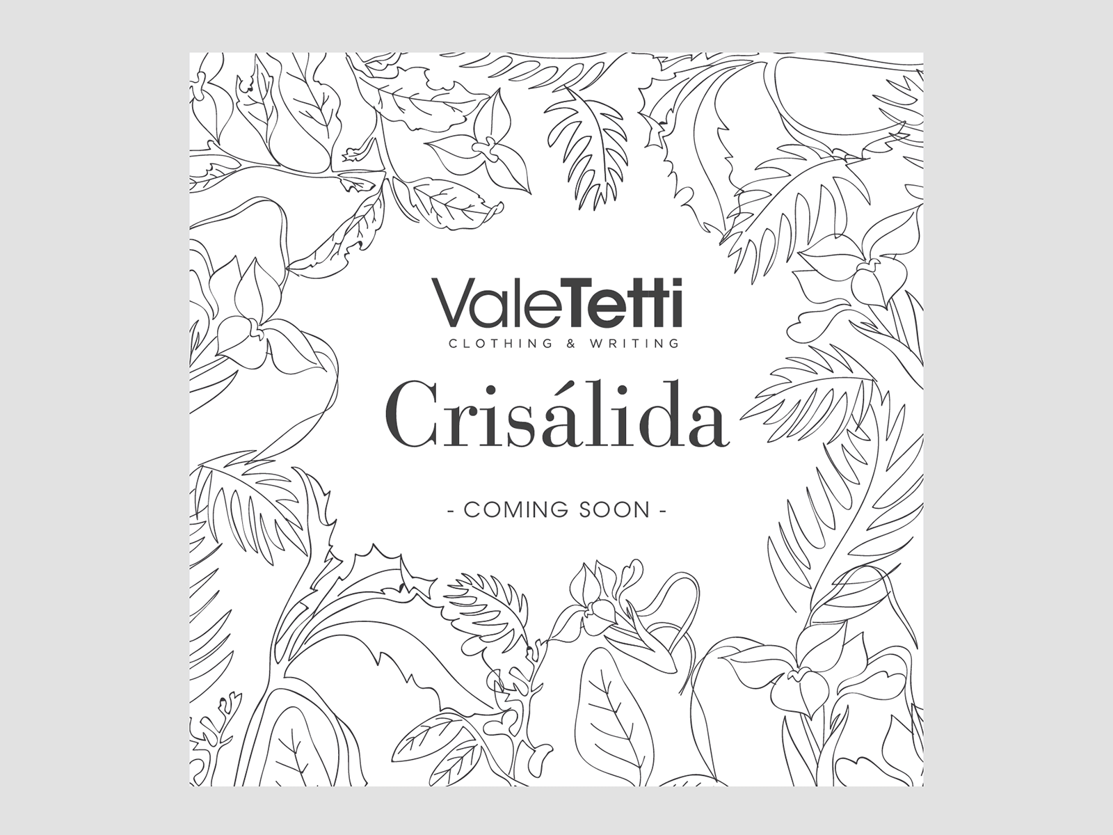 Chrysalis ―Teasing Campaign butterfly coming soon digital art drawing facebook gif illustraion instagram line art social media teaser