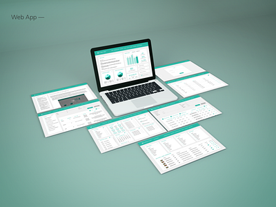 Innovation in Senior Care ―Desktop App app corporate desktop app digital interface ui design ux design web app web design