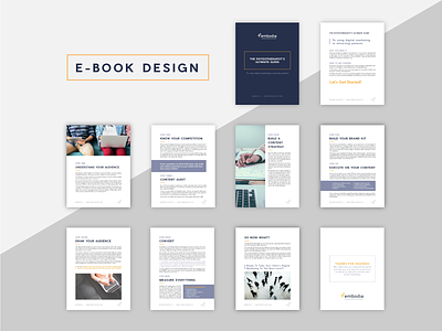 Medical Online Education ―E-book Design book brochure corporate digital ebook editorial graphic design indesign magazine pdf