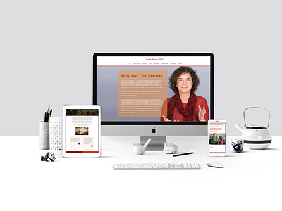 Communication Coaching ―Personal Website calm coaching graphic design personal psychologist therapist ux ui warm web design