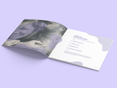 Why a lilac cow? ―The Brandbook adobe brand book brochure corporate editorial graphic design illustrator indesign monochromatic