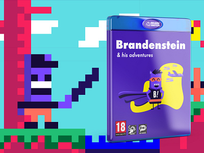 Brandenstein as a video game / we do branding for SaaS startups