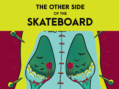 The other side of the skateboard - 11 skateboard illustrations