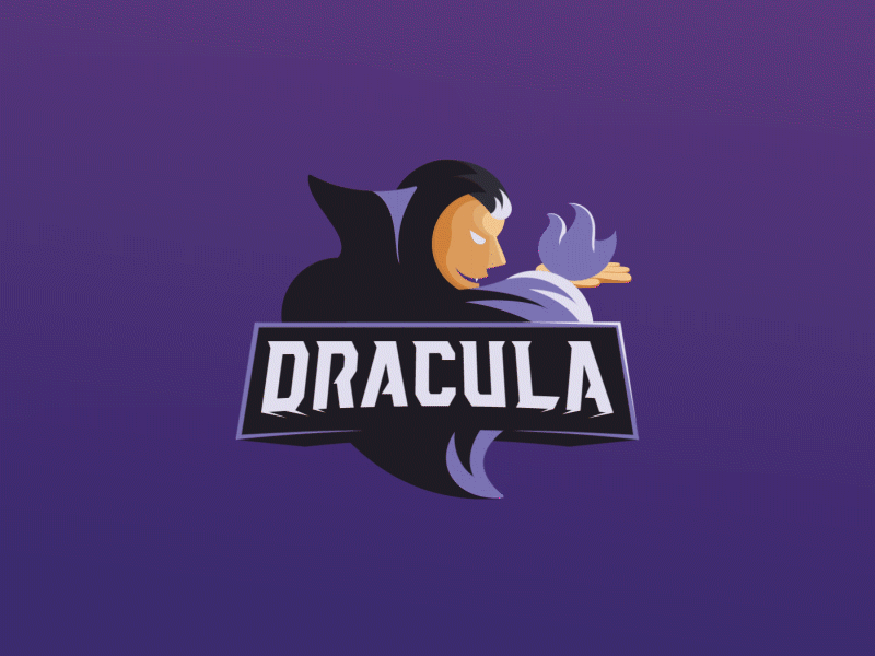Halloween Stream Pack - Dracula Logo Animation