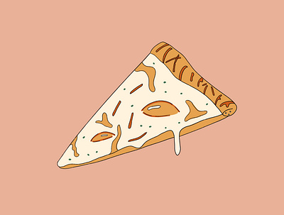 Cheese Pizza cheese drawing illustration ipad pro pizza pizza drawing procreate procreate app womenofillustration womenwhodraw