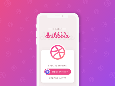 Hello Dribbble!