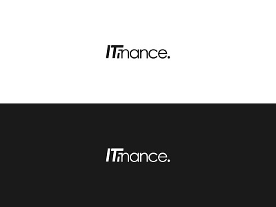 IT and Finance Logo business concept data finance it logo money technology