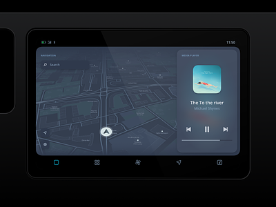 Custom theme for Android Automotive car infotainment system