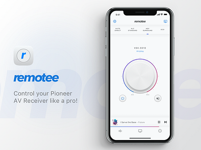 remotee - remote app for Pioneer AV Network Receivers