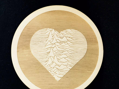 Ode to Unknown Pleasures - Coaster Craft Project