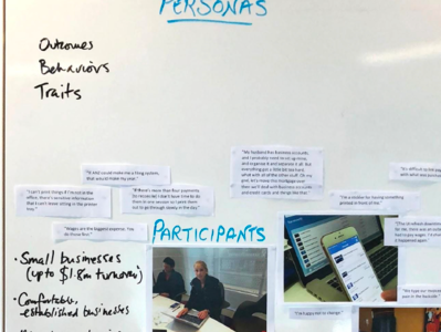 Internet Banking SMB - User Research and Persona Synthesis - ANZ