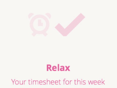 Timesheetr iOS App - Already Submitted View (Thoughtworks)