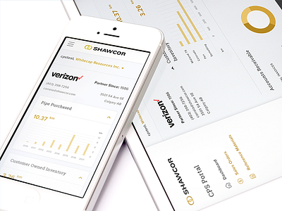 Shawcor UI/UX design