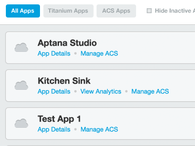 App Management Dashboard