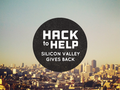 Hack To Help apps charity code developers donations hack help logo san francisco silicon valley