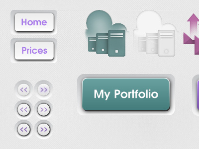 Website Buttons buttons ui web web design